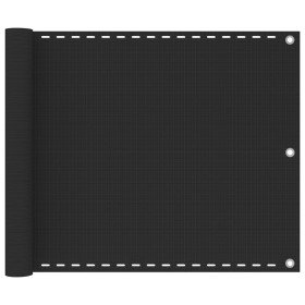 Toldo para balcón HDPE 75x400 cm gris antracita en Sombrillas | Comprar online en Foro24