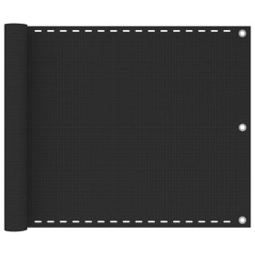 Toldo para balcón HDPE 75x600 cm gris antracita Toldo para balcón HDPE 75x600 cm gris antracita