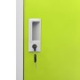 Locker cabinets 5 units of gray and green steel 90x45x92.5 cm by vidaXL, Lockers and storage cabinets - Ref: Foro24-3095230, ...