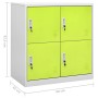Locker cabinets 5 units of gray and green steel 90x45x92.5 cm by vidaXL, Lockers and storage cabinets - Ref: Foro24-3095230, ...