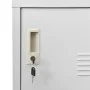 Locker cabinets 5 units of light gray steel 90x45x92.5 cm by vidaXL, Lockers and storage cabinets - Ref: Foro24-3095243, Pric...