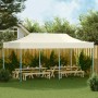 Carpa pleglable Pop-up 3x6 m blanco crema