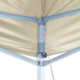 Carpa pleglable Pop-up 3x6 m blanco crema