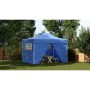 Carpa pleglable Pop-up con 4 paredes 3x4,5 m azul