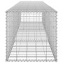 Muro de gaviones con cubiertas acero galvanizado 300x50x50 cm