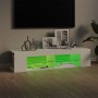 TV-Schrank mit weißen LED-Leuchten 135x39x30 cm von vidaXL, TV-Möbel - Ref: Foro24-804229, Preis: 77,32 €, Rabatt: %