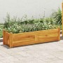 Arriate de madera de acacia 100x30x25 cm en Maceteros y jardineras | Comprar online en Foro24