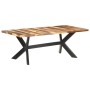 Esstisch aus Massivholz mit Honig-Finish, 200 x 100 x 75 cm von vidaXL, Küchen- und Esstische - Ref: Foro24-321549, Preis: 47...