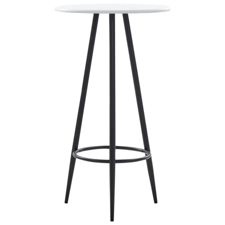 White MDF kitchen high table 60x107.5 cm by vidaXL, Kitchen and dining tables - Ref: Foro24-281544, Price: 85,72 €, Discount: %