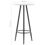Weißer MDF-Küchenhochtisch 60x107,5 cm von vidaXL, Küchen- und Esstische - Ref: Foro24-281544, Preis: 85,72 €, Rabatt: %