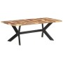 Esstisch aus Massivholz mit Honig-Finish, 200 x 100 x 75 cm von vidaXL, Küchen- und Esstische - Ref: Foro24-321549, Preis: 47...