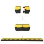 Cable protector ramps 2 rubber channels 101.5 cm by vidaXL, Road and traffic signs - Ref: Foro24-142834, Price: 45,24 €, Disc...