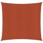 Terracotta sail awning HDPE 160 g/m² 6x6 m by vidaXL, Umbrellas - Ref: Foro24-311334, Price: 69,35 €, Discount: %