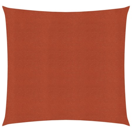 Terracotta sail awning HDPE 160 g/m² 6x6 m by vidaXL, Umbrellas - Ref: Foro24-311334, Price: 71,43 €, Discount: %