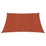 Terracotta sail awning HDPE 160 g/m² 6x6 m by vidaXL, Umbrellas - Ref: Foro24-311334, Price: 71,43 €, Discount: %