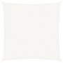 Toldo de vela cuadrado HDPE blanco 3,6x3,6 m