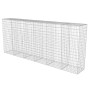 Muro de gaviones con cubiertas acero galvanizado 300x50x150 cm