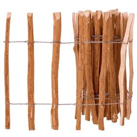 Valla de estacas madera de avellano 60x500 cm Valla de estacas madera de avellano 60x500 cm