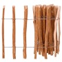 Valla de estacas madera de avellano 60x500 cm