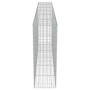 Muro de gaviones con cubiertas acero galvanizado 300x50x150 cm