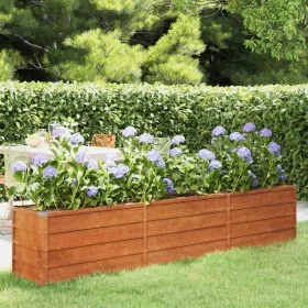 Rostiges Cortenstahlbeet 240x40x45 cm von vidaXL, Töpfe und Pflanzgefäße - Ref: Foro24-151954, Preis: 82,01 €, Rabatt: %