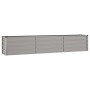 Arriate oxidado de acero corten 240x40x45 cm de vidaXL, Maceteros y jardineras - Ref: Foro24-151954, Precio: 77,05 €, Descuen...