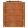 Arriate oxidado de acero corten 240x40x45 cm de vidaXL, Maceteros y jardineras - Ref: Foro24-151954, Precio: 77,05 €, Descuen...
