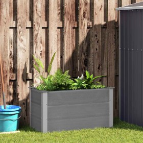 Arriate de WPC gris 100x50x54 cm Arriate de WPC gris 100x50x54 cm