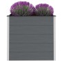 Arriate de WPC gris 100x50x91 cm en Maceteros y jardineras | Comprar online en Foro24