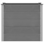 Arriate de WPC gris 100x50x91 cm en Maceteros y jardineras | Comprar online en Foro24