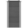 Arriate de WPC gris 100x50x91 cm en Maceteros y jardineras | Comprar online en Foro24