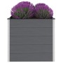 Arriate de WPC gris 100x100x91 cm en Maceteros y jardineras | Comprar online en Foro24