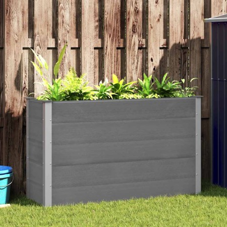 Arriate de WPC gris 150x50x91 cm en Maceteros y jardineras | Comprar online en Foro24