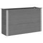 Arriate de WPC gris 150x50x91 cm en Maceteros y jardineras | Comprar online en Foro24