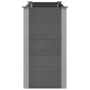 Arriate de WPC gris 150x50x91 cm en Maceteros y jardineras | Comprar online en Foro24