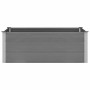 Arriate de WPC gris 150x100x54 cm