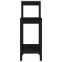 Hohe Hocker, 2 Stück, massives schwarzes Kiefernholz, 40 x 41,5 x 112 cm von vidaXL, Essstühle - Ref: Foro24-822146, Preis: 8...