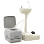 Toilet set with sink and portable water tank for camping by vidaXL, Camping and hiking - Ref: Foro24-3154906, Price: 346,56 €...