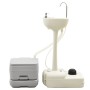 Toilet set with sink and portable water tank for camping by vidaXL, Camping and hiking - Ref: Foro24-3154906, Price: 346,56 €...