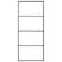 Sliding door with ESG aluminum glass hardware set 90x205 cm by vidaXL, Doors for the home - Ref: Foro24-3152148, Price: 273,5...