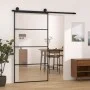 Sliding door glass hardware set ESG aluminum 102.5x205 cm by vidaXL, Doors for the home - Ref: Foro24-3152150, Price: 272,71 ...