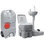 Toilet set with sink and portable water tank for camping by vidaXL, Camping and hiking - Ref: Foro24-3154905, Price: 441,47 €...