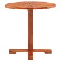 Mesa para terraza bistró madera maciza de acacia 70x70 cm