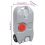 Tragbares Toiletten- und Wassertank-Set für Camping von vidaXL, Camping und Wandern - Ref: Foro24-3154902, Preis: 240,64 €, R...
