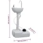 Toilet set with sink and portable water tank for camping by vidaXL, Camping and hiking - Ref: Foro24-3154911, Price: 339,90 €...
