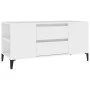 Weißer TV-Schrank aus Sperrholz, 102 x 44,5 x 50 cm von vidaXL, TV-Möbel - Ref: Foro24-819604, Preis: 62,96 €, Rabatt: %