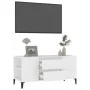 Weißer TV-Schrank aus Sperrholz, 102 x 44,5 x 50 cm von vidaXL, TV-Möbel - Ref: Foro24-819604, Preis: 62,96 €, Rabatt: %