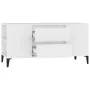 Weißer TV-Schrank aus Sperrholz, 102 x 44,5 x 50 cm von vidaXL, TV-Möbel - Ref: Foro24-819604, Preis: 62,96 €, Rabatt: %