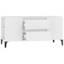 Weißer TV-Schrank aus Sperrholz, 102 x 44,5 x 50 cm von vidaXL, TV-Möbel - Ref: Foro24-819604, Preis: 63,51 €, Rabatt: %