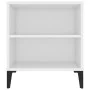 Weißer TV-Schrank aus Sperrholz, 102 x 44,5 x 50 cm von vidaXL, TV-Möbel - Ref: Foro24-819604, Preis: 62,96 €, Rabatt: %